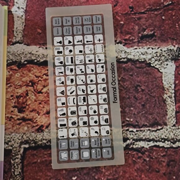 Cricut cartridges.  Has already been linked.  Formal occasion - Picture 2 of 4